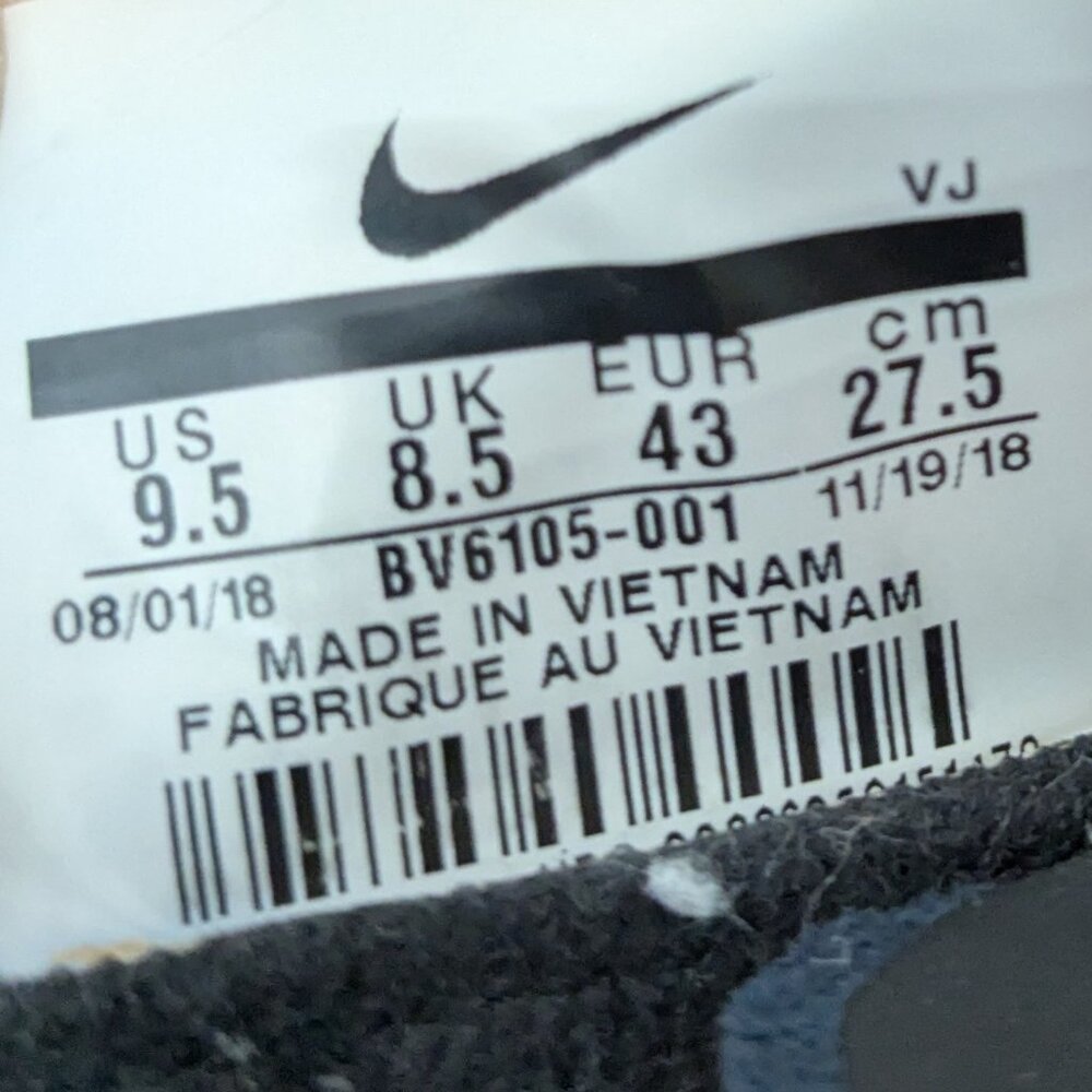 Nike Zoom Fly Sp Fast 'Black Red Orbit Green' BV6105 001 Mens Size 9.5 . - Picture 13 of 14